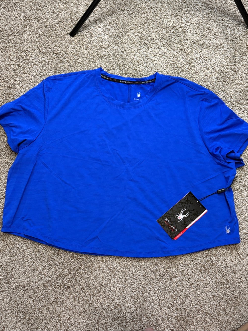 Spyder Women’s Short Sleeve Tee in Bright Blue